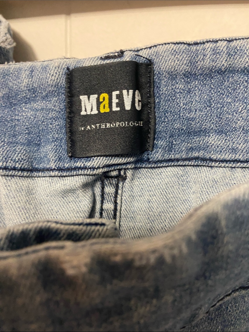 Maeve Women’s lightwash jeans The Collete wide leg ankle jeans. Size 22. - Picture 6 of 8